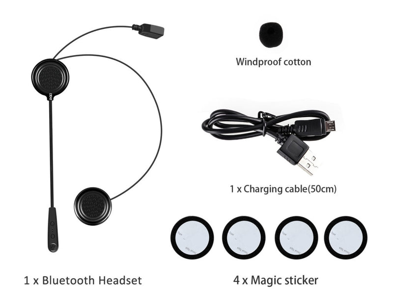 EJEAS E1 Helmet Bluetooth Kit – shelliostech