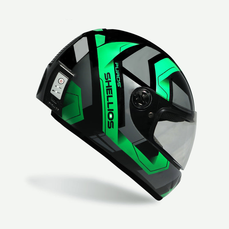 PUROS Black w/ Green Decal