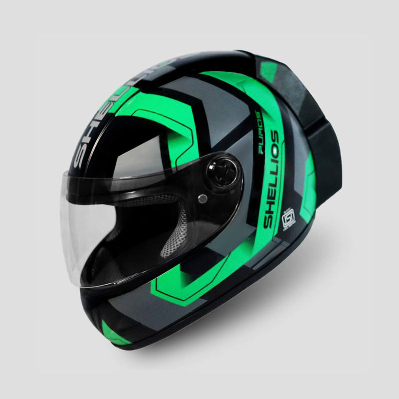 PUROS Black w/ Green Decal